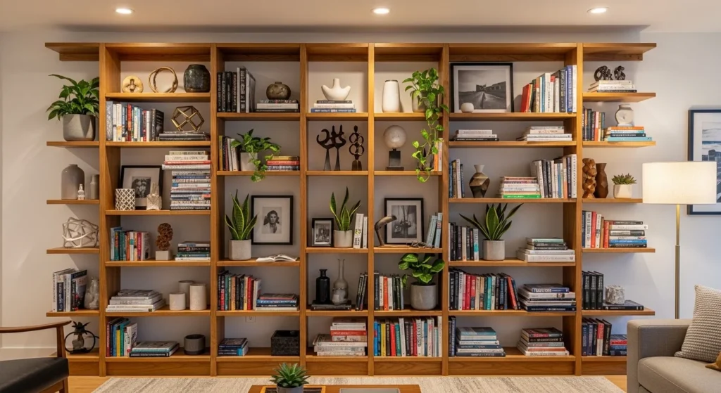How to Build a Bookshelf Wall: A Step-by-Step Guide for Your Home 3 How to Build a Bookshelf Wall 2