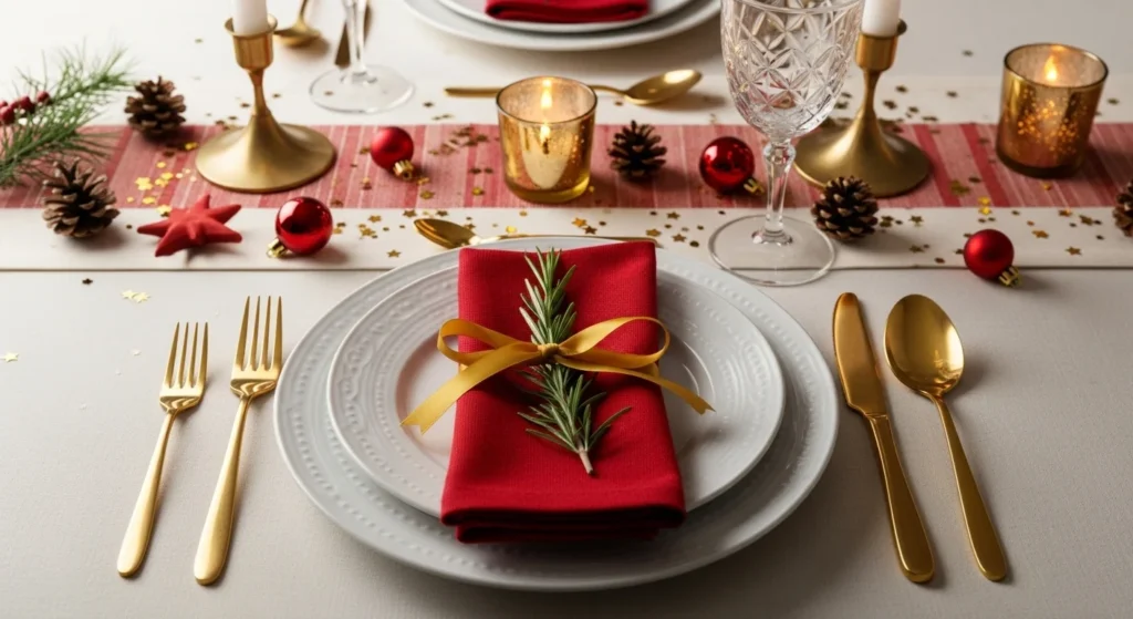 How to Decorate a Table for Christmas: A Warm & Festive Guide 4 How to Decorate a Table for Christmas 3