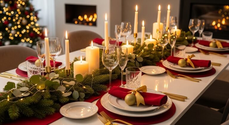How to Decorate a Table for Christmas: A Warm & Festive Guide