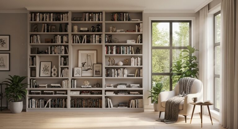 How to Build a Bookshelf Wall: Step-by-Step Guide for Home