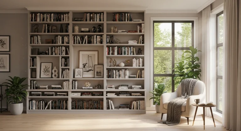 How to Build a Bookshelf Wall: Step-by-Step Guide for Home