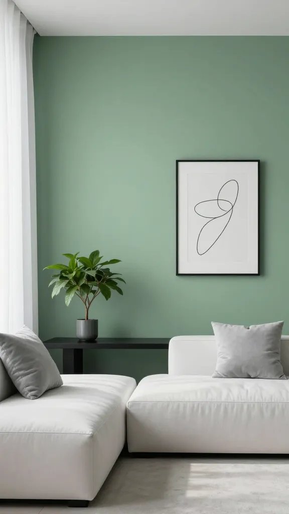 11 Green Wall Living Room Ideas for a Lush Vibe 12 Item 11