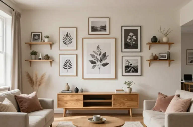 8 Cosy Living Room Gallery Wall Ideas for You to Try