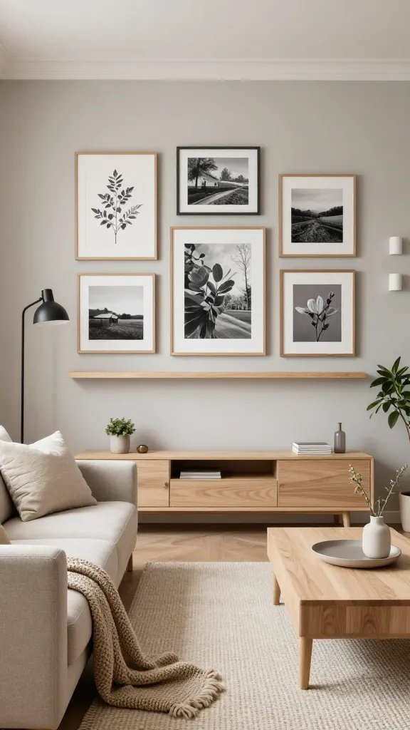 8 Cosy Living Room Gallery Wall Ideas for You to Try 2 Item 1