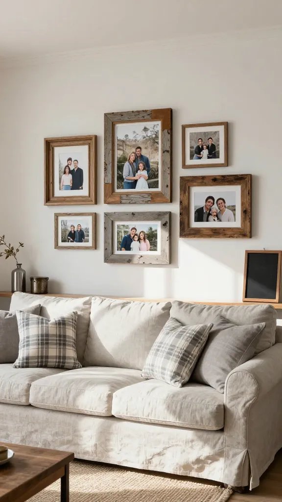 8 Cosy Living Room Gallery Wall Ideas for You to Try 4 Item 3