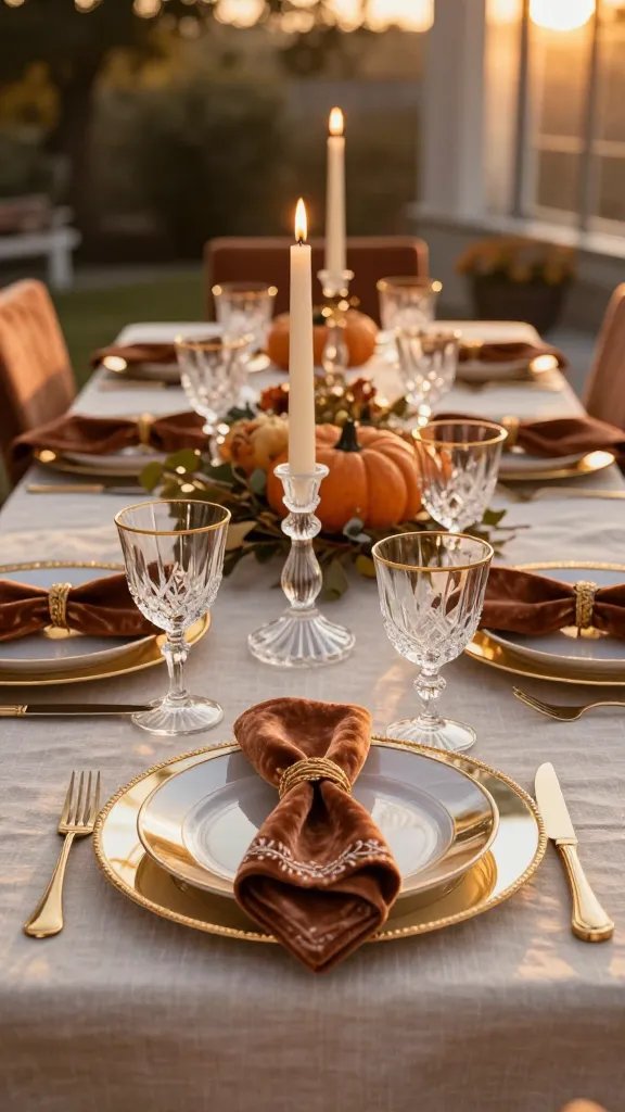 13 Easy Thanksgiving Tablescapes Ideas: Effortless & Chic 4 Item 3