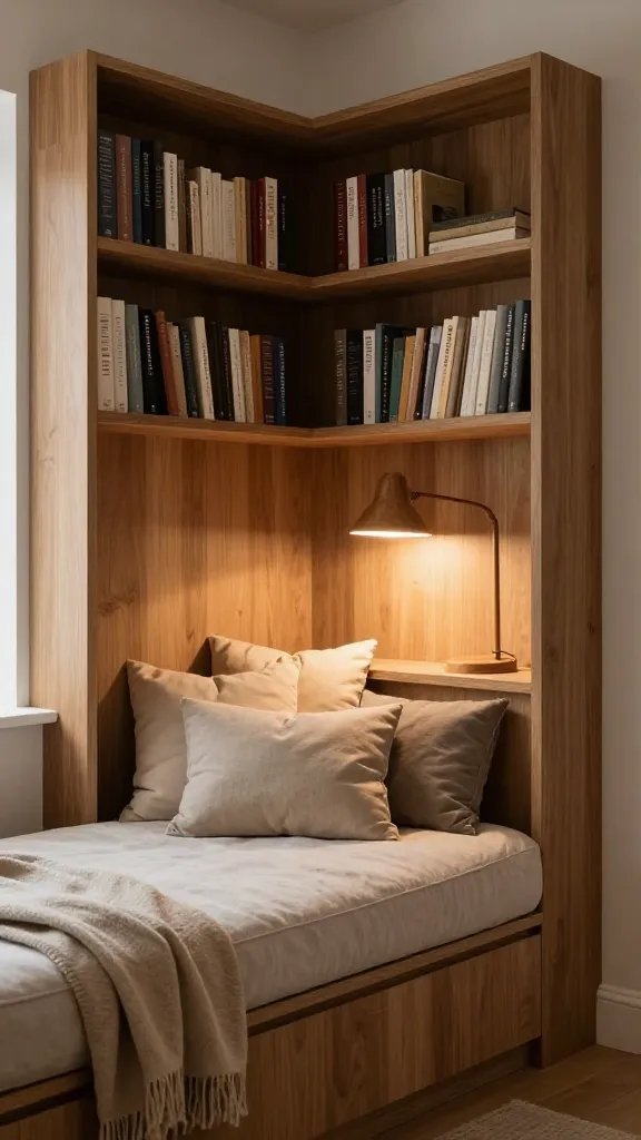 10 Corner Bookshelf Ideas for Cozy Corners 4 Item 3