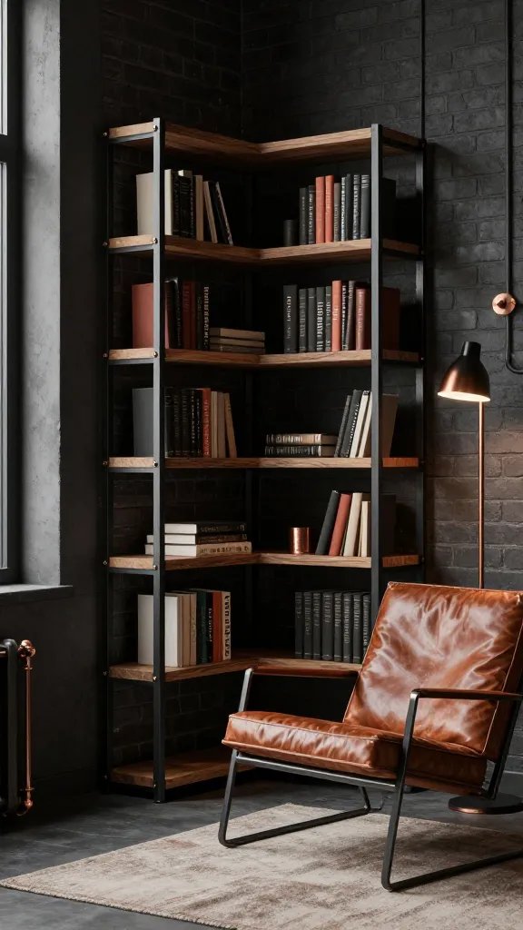 10 Corner Bookshelf Ideas for Cozy Corners 5 Item 4