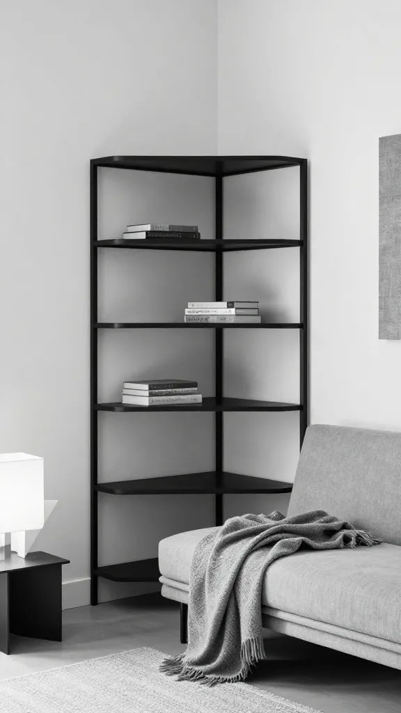 10 Corner Bookshelf Ideas for Cozy Corners 9 Item 8