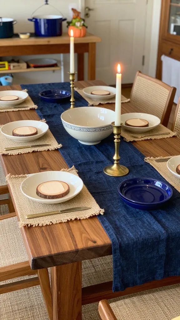 9 Blue and White Thanksgiving Tablescapes Ideas: Stunningly Fresh Tableside Wins 5 Item 4