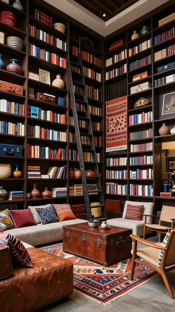 13 Floor to Ceiling Bookshelves Ideas: Luxe & Lofty Picks 9 Item 8