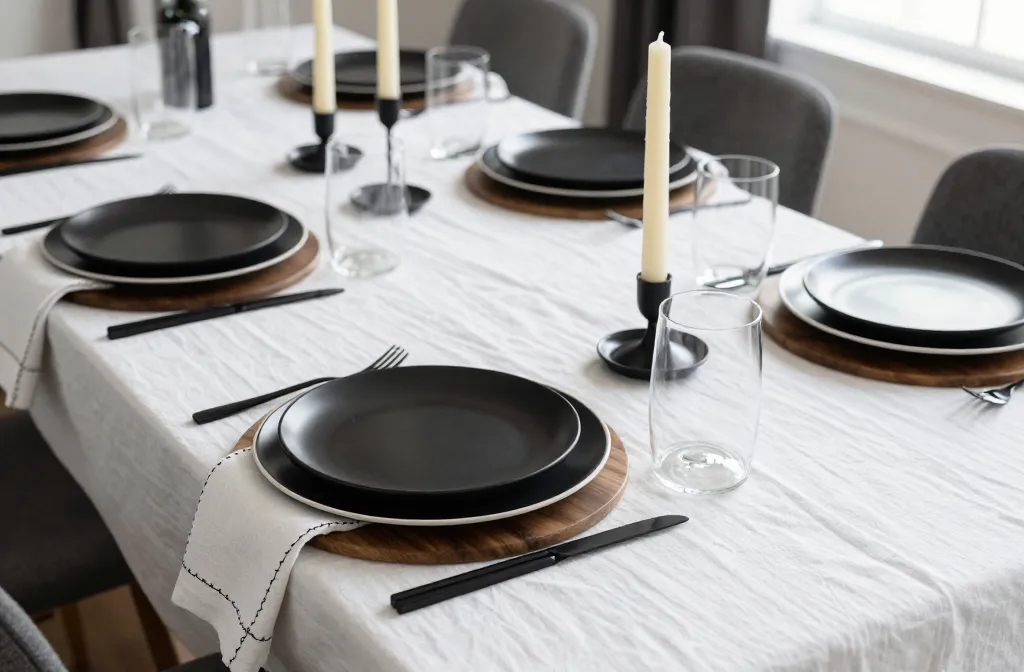 10 Black and White Thanksgiving Tablescapes Ideas That Wow
