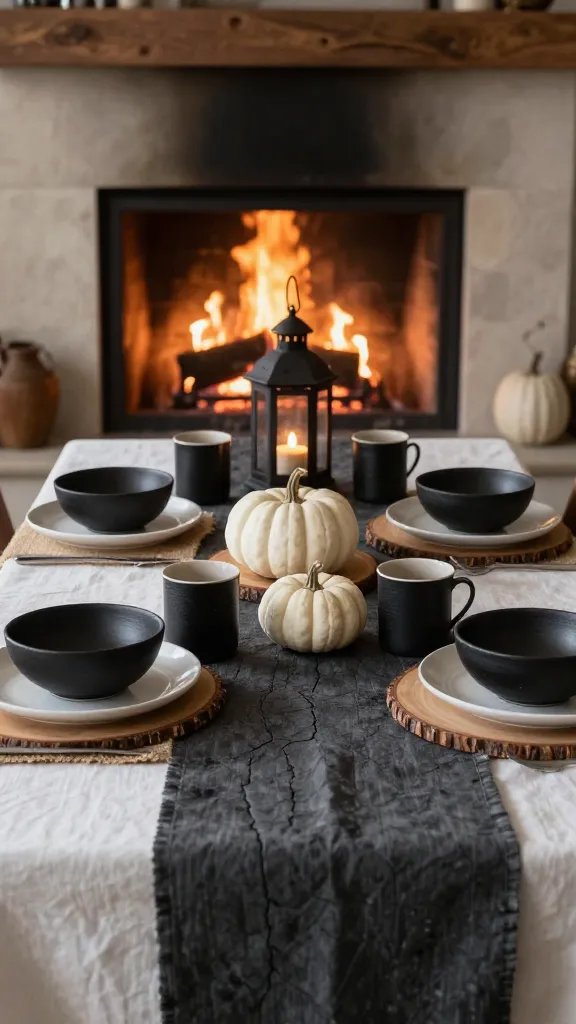 10 Black and White Thanksgiving Tablescapes Ideas That Wow 4 Item 3
