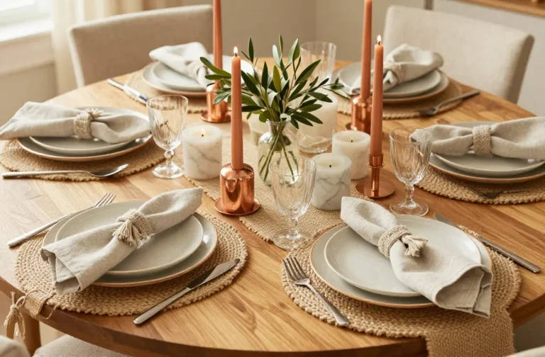 9 Thanksgiving Round Table Decor Ideas: Cozy Chic Hacks