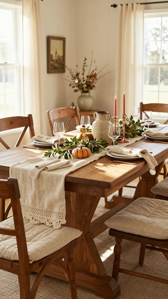 9 Thanksgiving Round Table Decor Ideas: Cozy Chic Hacks 2 Item 1