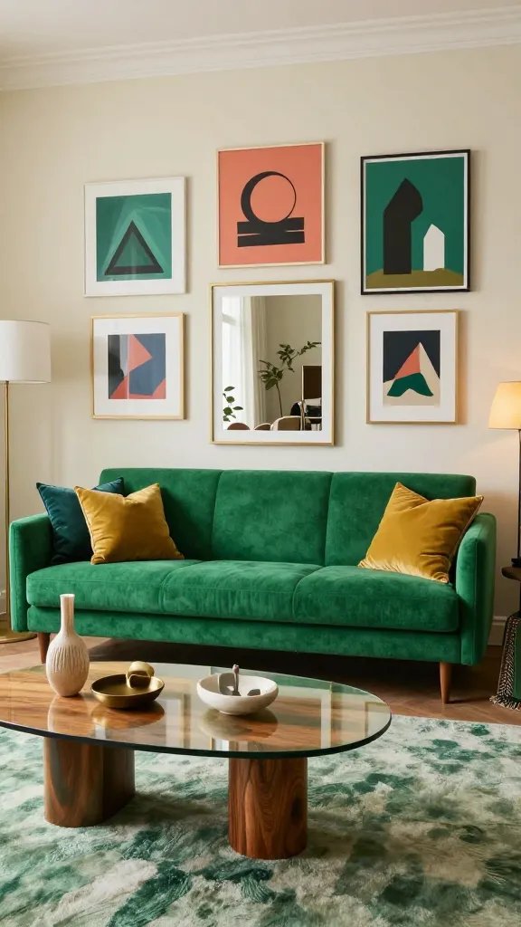 8 Green Sofa Living Room Ideas: Emerald & Sage Vibes 6 Item 5