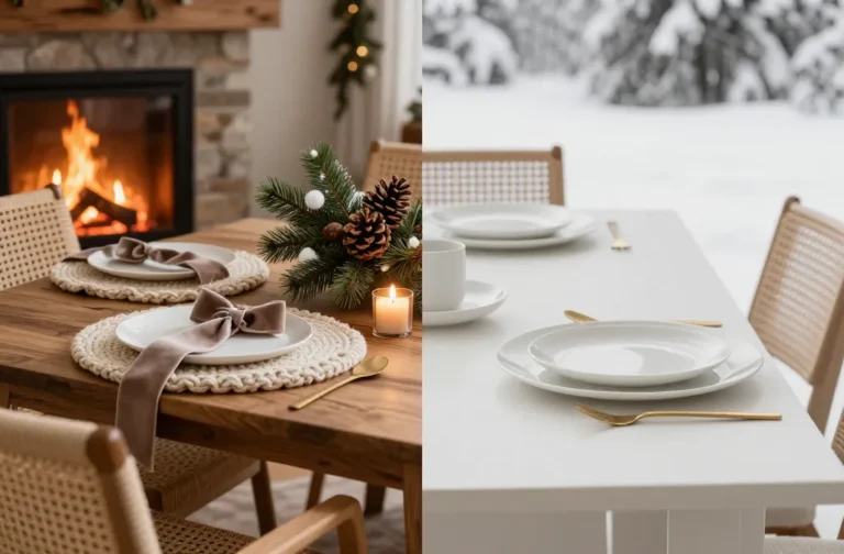 13 Christmas Dining Table Decor Ideas: Cozy to Chic