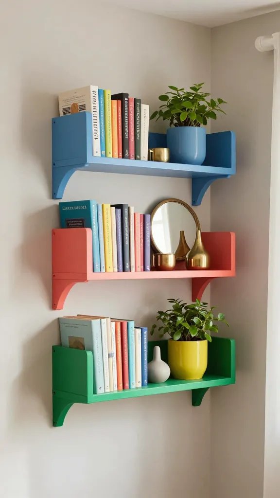 9 Small Wall Bookshelf Ideas for Tiny Spaces 8 Item 7