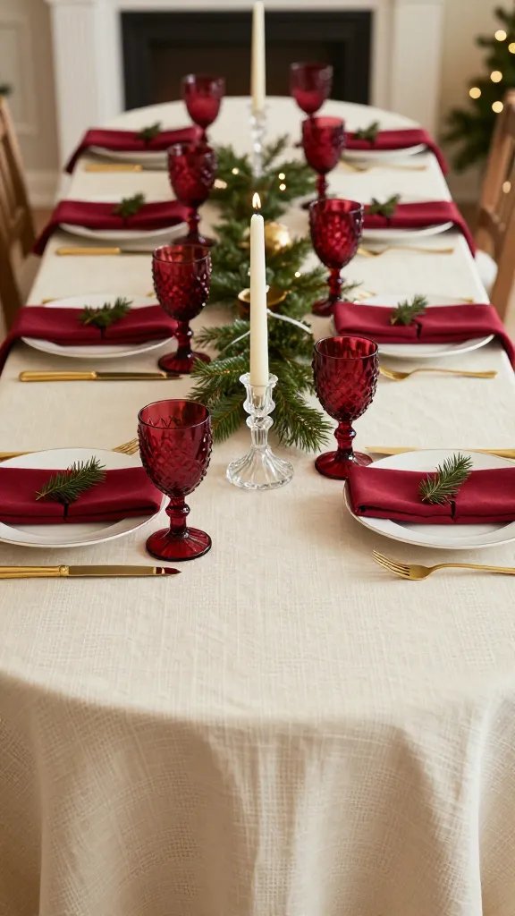 8 Red and White Christmas Table Decor Ideas for Your Look 3 Item 2