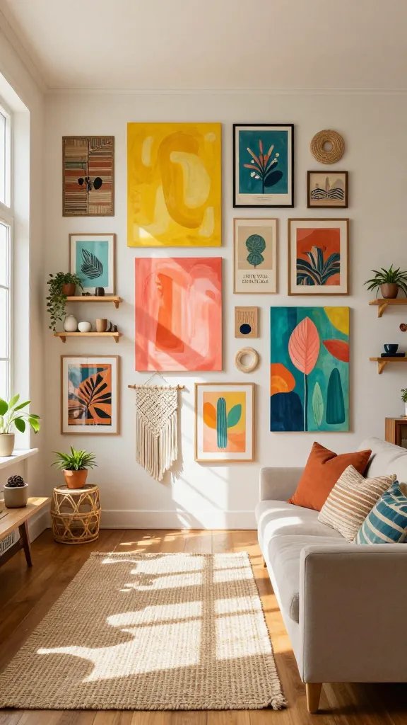 8 Living Room Gallery Wall Ideas You’Ll Love 4 Item 3