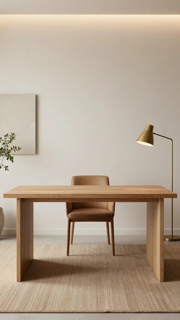 13 Earthy Office Space Ideas to Inspire Calm Workspaces 2 Item 1