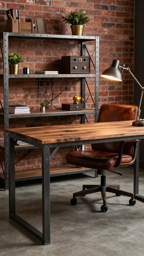 13 Earthy Office Space Ideas to Inspire Calm Workspaces 3 Item 2