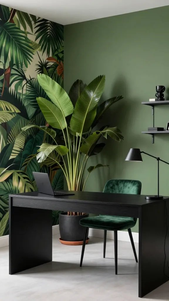 13 Earthy Office Space Ideas to Inspire Calm Workspaces 9 Item 8