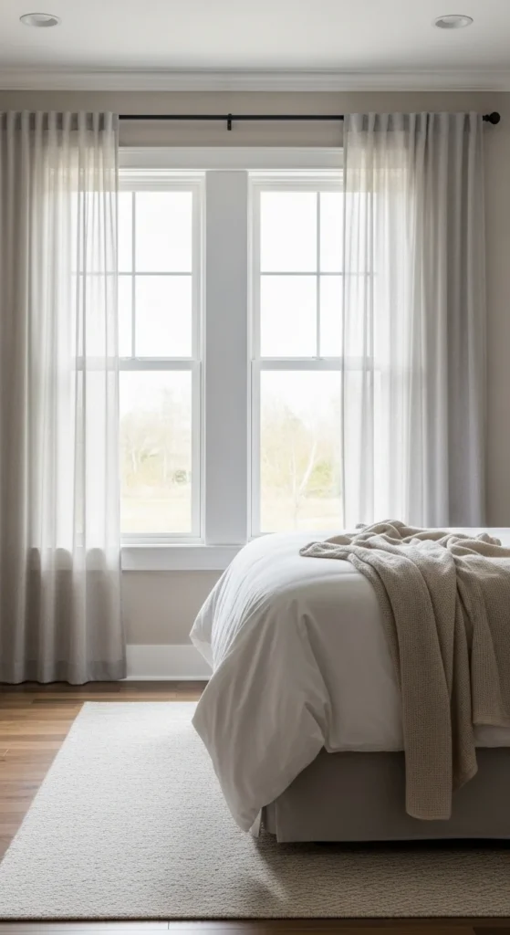 17 Feng Shui Bedroom Layout Ideas for a Harmonious Home 13 10. Keep Windows Clear and Openable