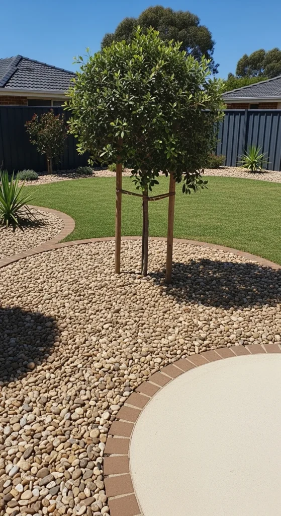 19 Low Maintenance Australian Garden Ideas for Easy Care 15 12. Use Decorative Pebbles as a No Fuss Alternative to Grass