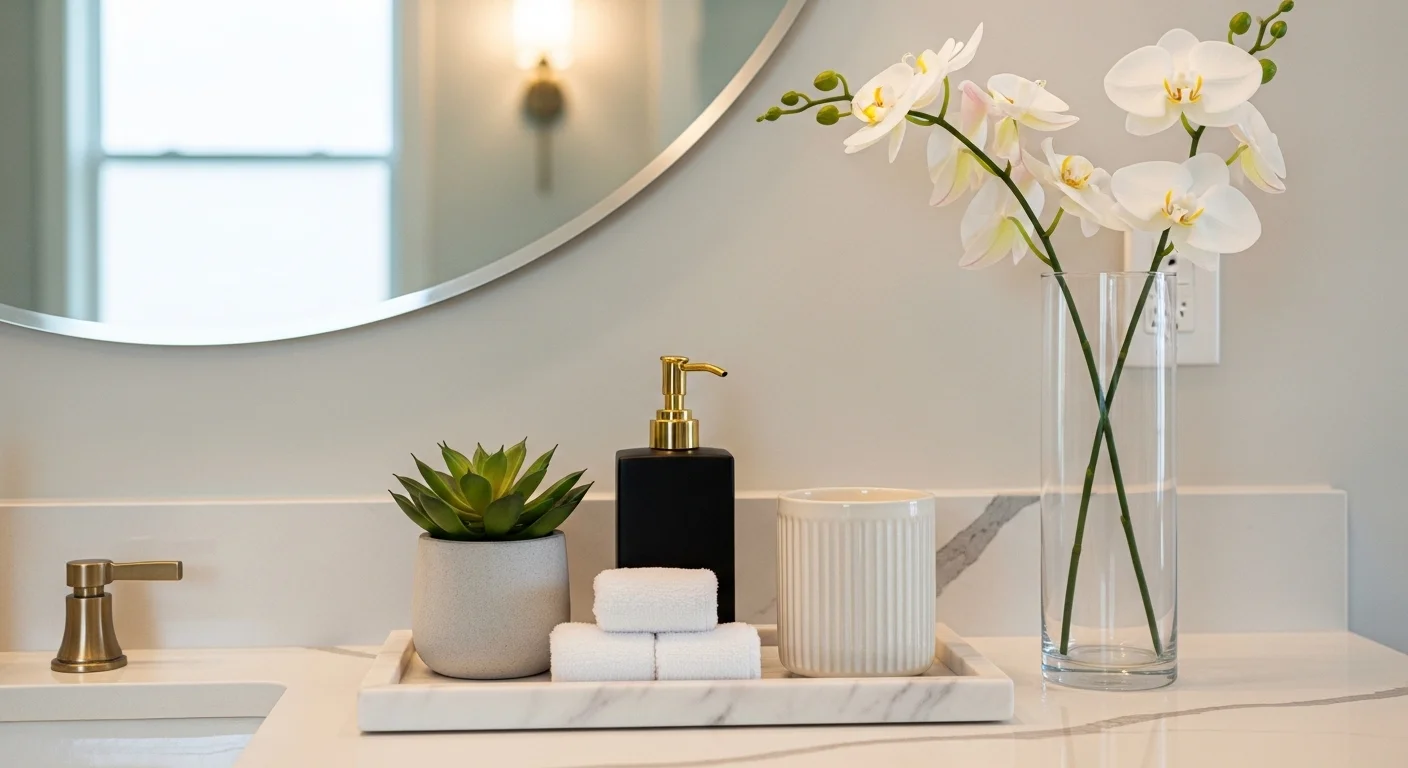 13 Bathroom Counter Decor Ideas for a Stylish and Organized Bathroom