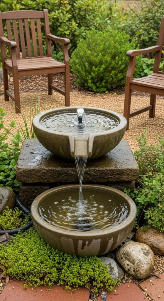 19 Coastal Australian Garden Ideas for a Relaxed Outdoor Space 16 13. Simple Water Features for a Coastal Australian Garden