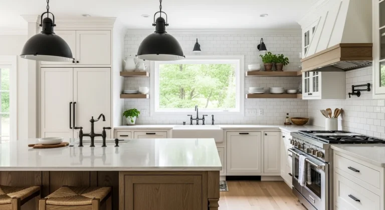 15 Modern Farmhouse Kitchen Ideas for Cozy Stylish Space