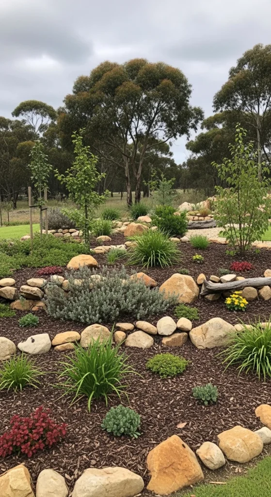 19 Low Maintenance Australian Garden Ideas for Easy Care 19 16. Create a Bushland Style Garden with Layered Planting