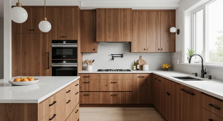 17 Modern Walnut Kitchen Cabinets Ideas for Stylish Design