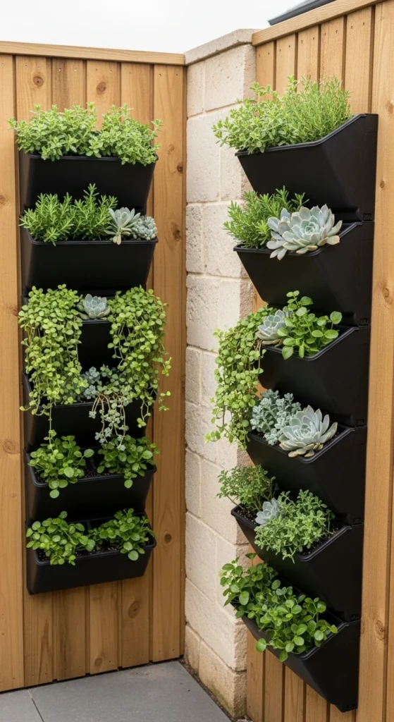 19 Coastal Australian Garden Ideas for a Relaxed Outdoor Space 20 17. Vertical Green Walls in a Coastal Australian Garden