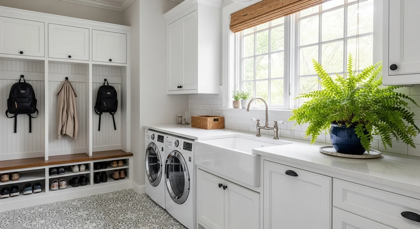19 Laundry Mud Room Ideas That Combine Style Storage and Smart Organization