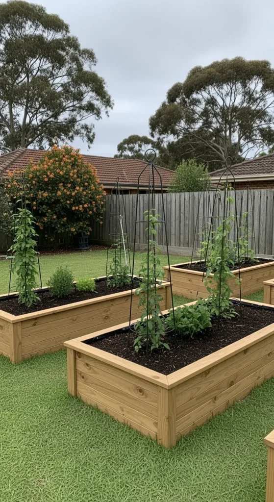 19 Low Maintenance Australian Garden Ideas for Easy Care 8 5. Add Raised Garden Beds for Better Control and Minimal Care