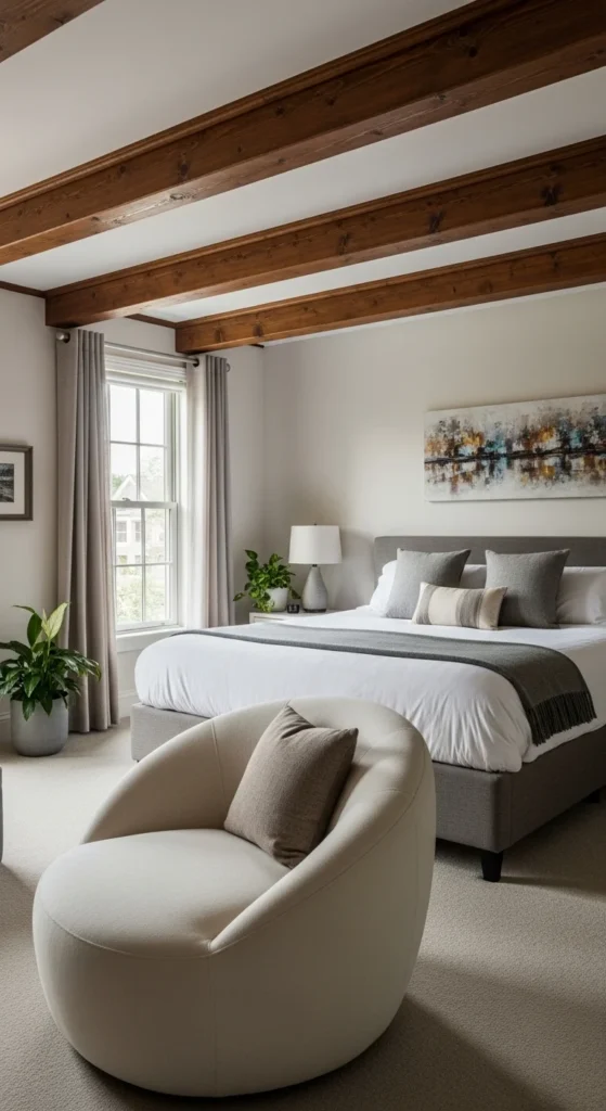 17 Feng Shui Bedroom Layout Ideas for a Harmonious Home 8 5. Avoid Sharp Angles Facing the Bed