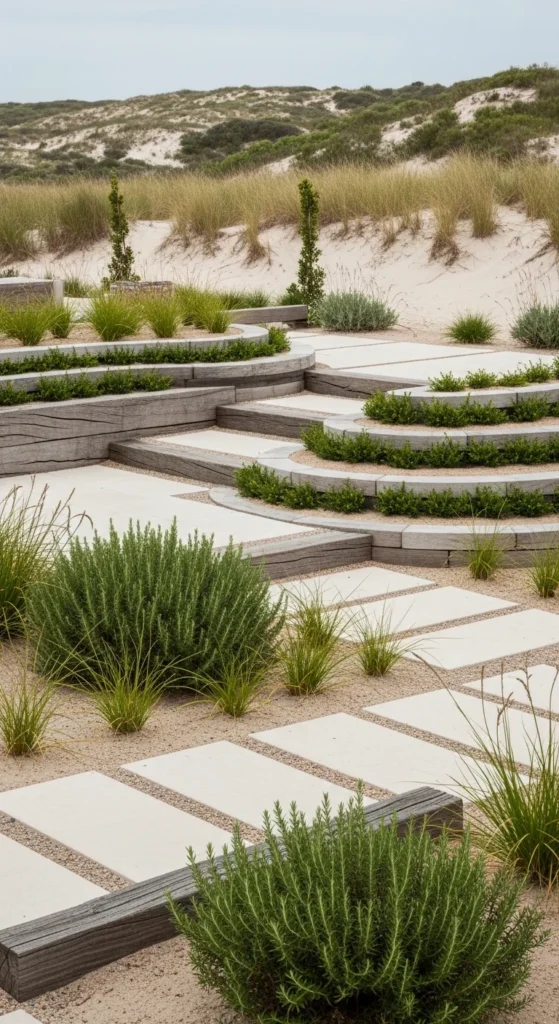 13 Modern Australian Garden Ideas for a Stylish and Low-Maintenance Outdoor Space 8 5. Low Maintenance Coastal Style Modern Australian Garden