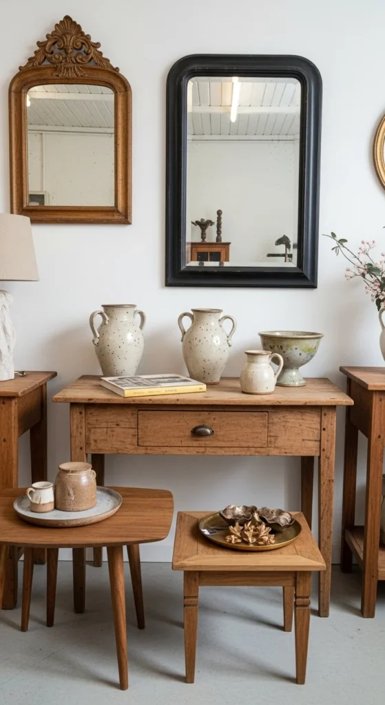 15 Boho Chic Interior Ideas to Create a Warm and Soulful Home 8 5. Vintage Finds That Add Character to a Boho Chic Interior