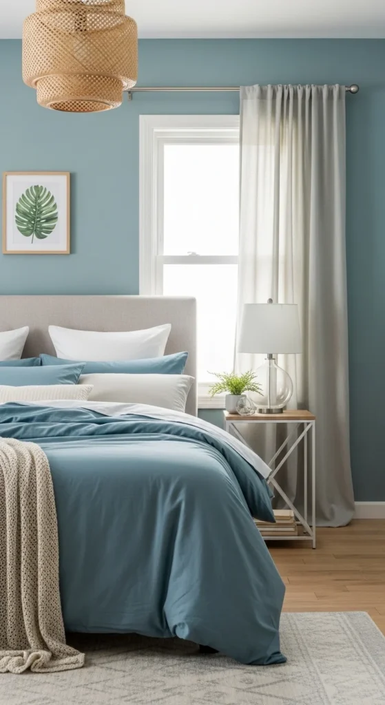 17 Feng Shui Bedroom Layout Ideas for a Harmonious Home 9 6. Use Calming Colors for Serenity