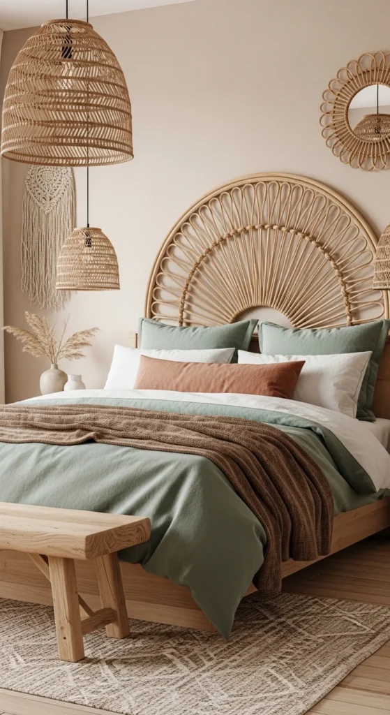 19 Natural Bedroom Oasis Ideas for a Calm Sleep Sanctuary 3 Choosing the Right Color Palette for a Natural Bedroom Oasis