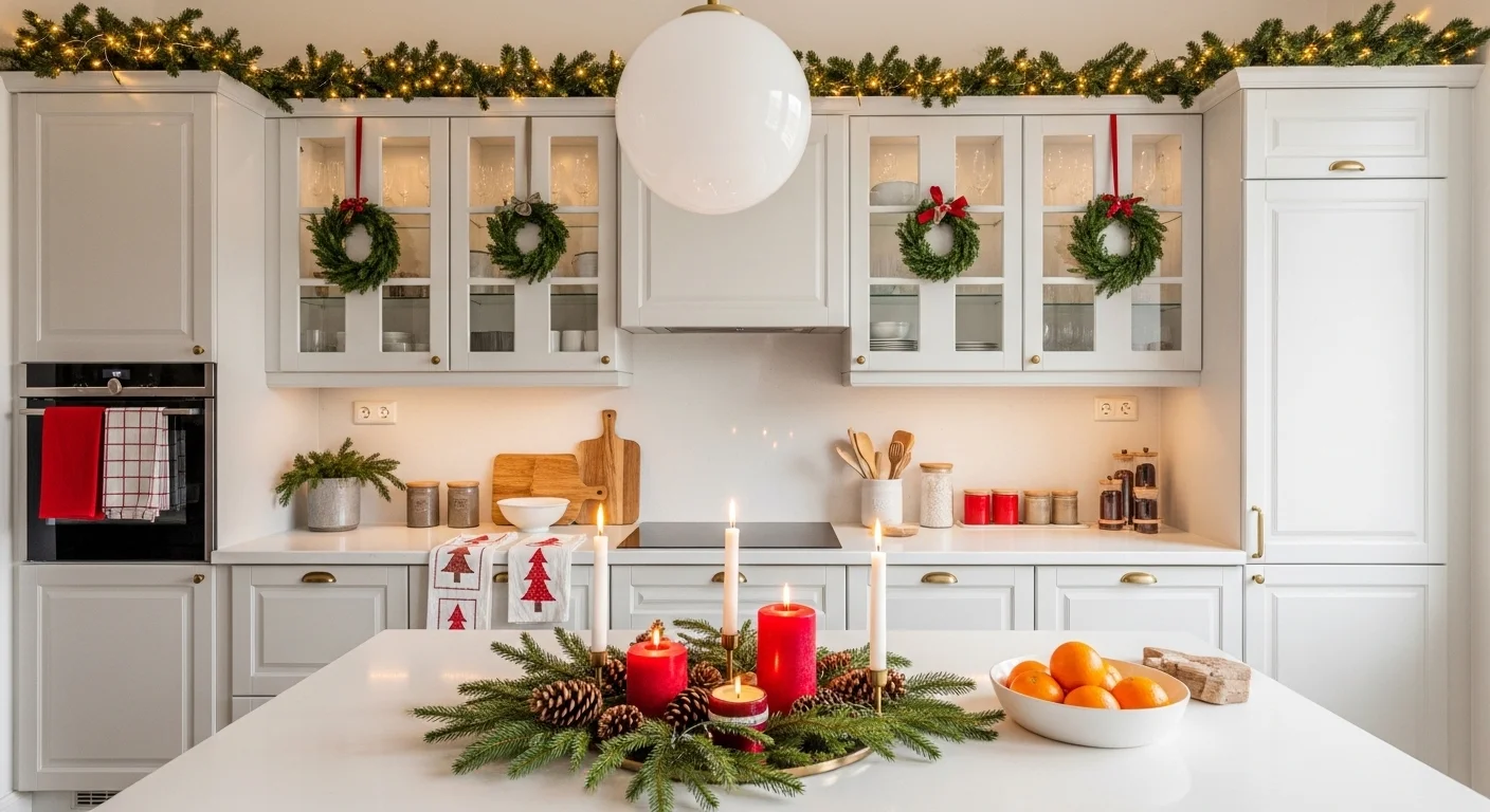 How to Decorate Your Kitchen for Christmas A Complete Festive Styling Guide