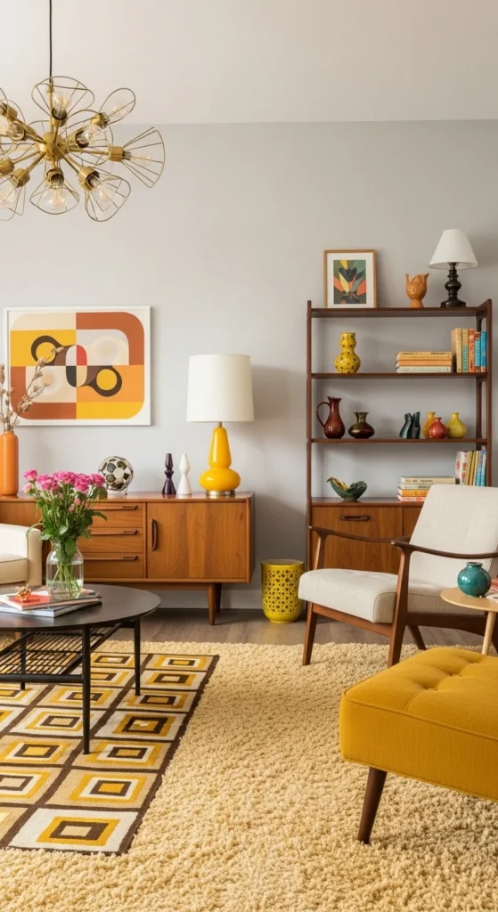 17 Embracing 70s Interior Design Ideas in Modern Homes 3 How to Incorporate Retro 70s Vibes Without Overdoing It