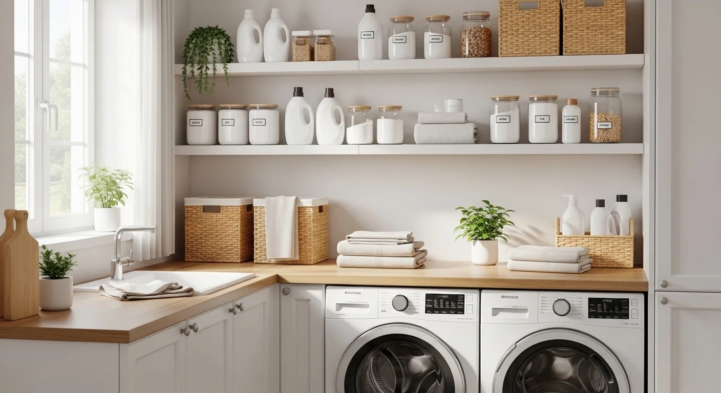 How to Organize Laundry Room