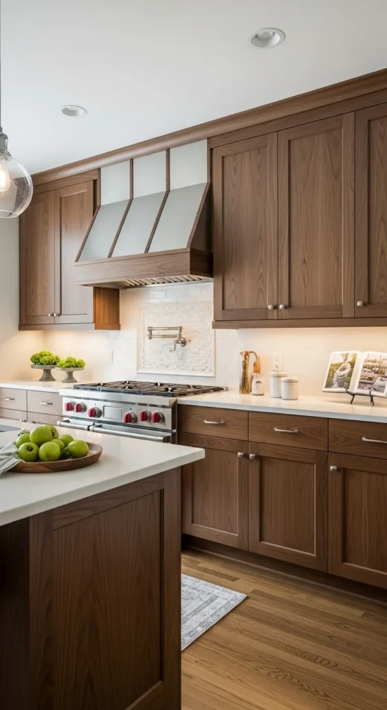 17 Modern Walnut Kitchen Cabinets Ideas for Stylish Design 3 How to Style Modern Walnut Kitchen Cabinets for Maximum Impact