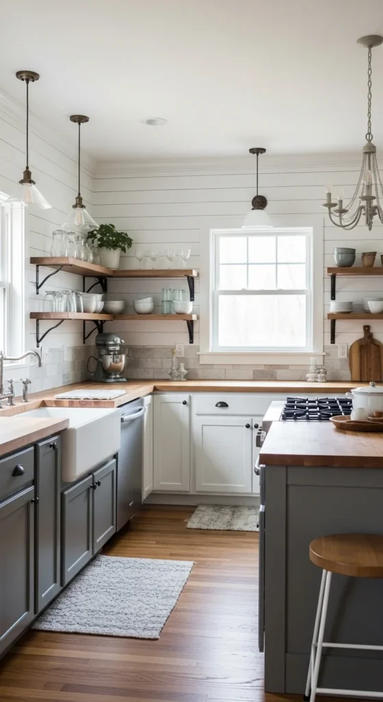15 Modern Farmhouse Kitchen Ideas for Cozy Stylish Space 2 Key Elements of a Modern Farmhouse Kitchen