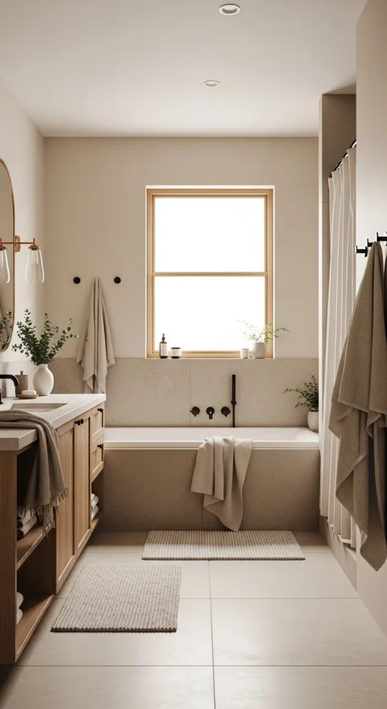13 Warm Neutral Bathroom Ideas for a Cozy Retreat 3 Key Elements of a Warm Neutral Bathroom