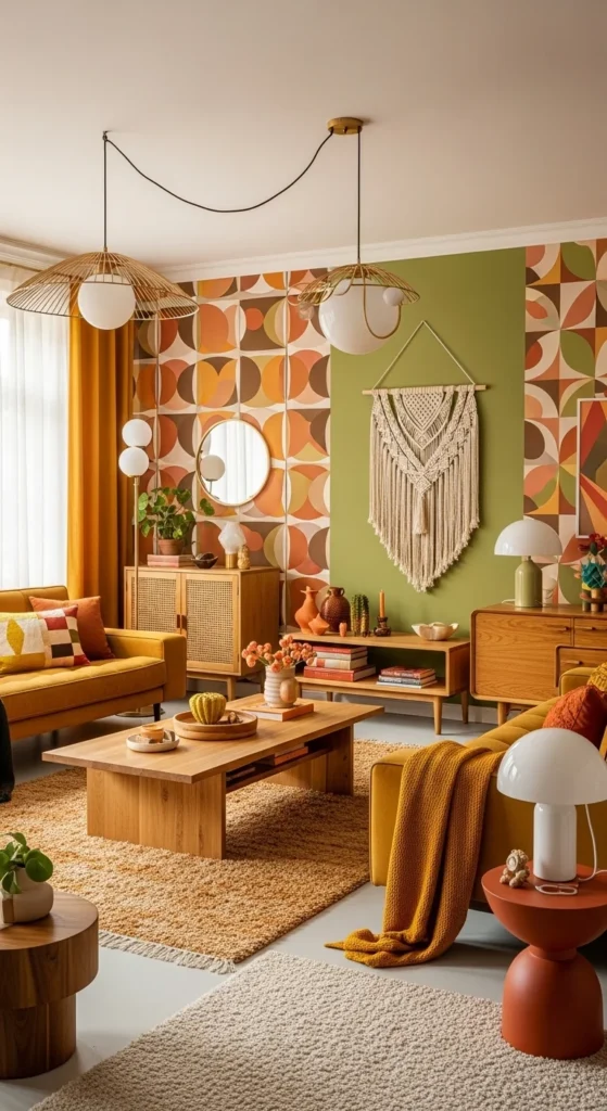 17 Embracing 70s Interior Design Ideas in Modern Homes 2 Key elements of 70s Interior Design
