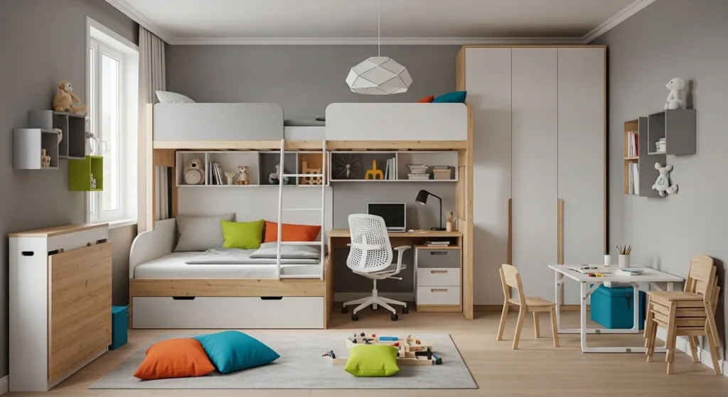 How to Design a Kids’ Room 2 Maximizing Space with Smart Furniture